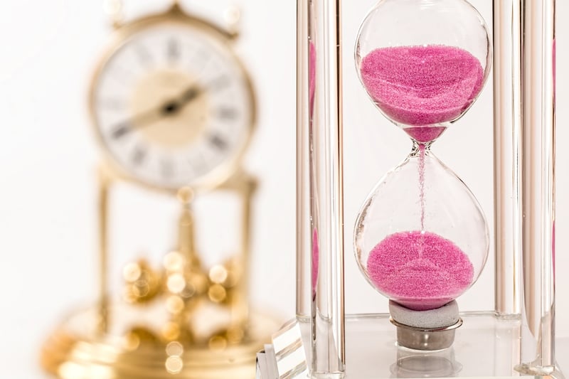 Hourglass Time Clock